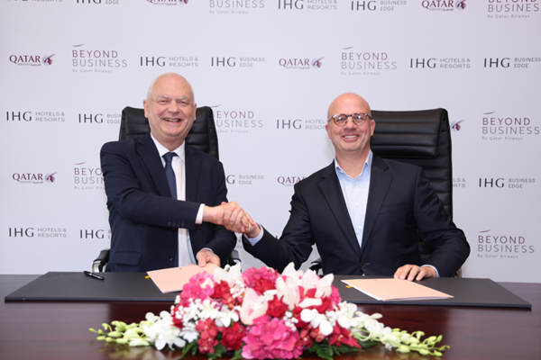 Qatar Airways and IHG launch corporate rewards partnership