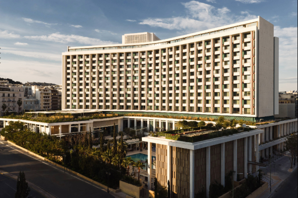 The old Hilton Athens is now the new Conrad Athens the Ilisian